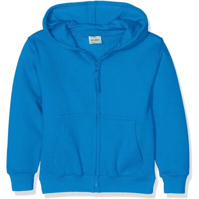 Rits hoodie AWDIS JH050J Saffierblauw - Sweatshirt Rits hoodie AWDIS JH050J Saffierblauw - Sweatshirt
