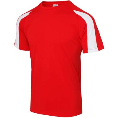 Just Cool JC003 Kontrast-Sport-T-Shirt - T-Shirt Just Cool JC003 Kontrast-Sport-T-Shirt - T-Shirt