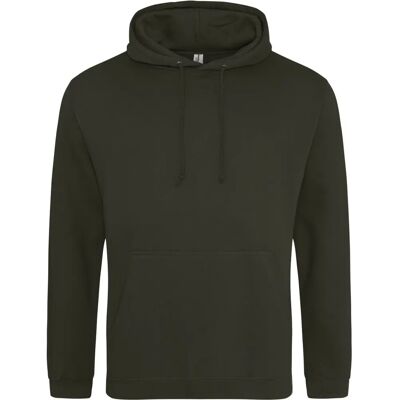 AWDis Just Hoods Sweat College Hoodie - S - Groen AWDis Just Hoods Sweat College Hoodie - S - Groen