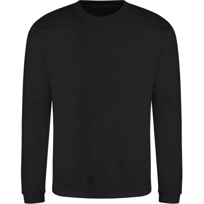 AWDis Just Hoods Sweatshirt - 5XL - zwart - sweatshirt AWDis Just Hoods Sweatshirt - 5XL - zwart - sweatshirt