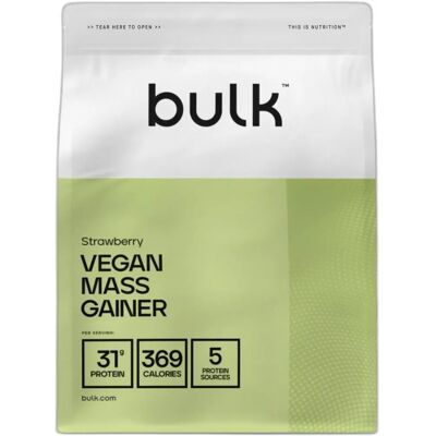 Veganská hromadná konstrukce - Mass Gainer - Fresa - Suplemento Veganská hromadná konstrukce - Mass Gainer - Fresa - Suplemento