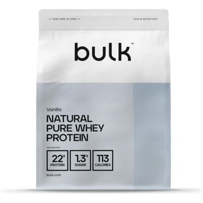 Bulk Natural Pure Whey Protein Vanilla - Whey Protein Bulk Natural Pure Whey Protein Vanilla - Whey Protein