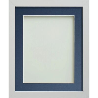 Frame Company - Allington Range - Blue Mount - A4/A3 - Picture Frame Frame Company - Allington Range - Blue Mount - A4/A3 - Picture Frame