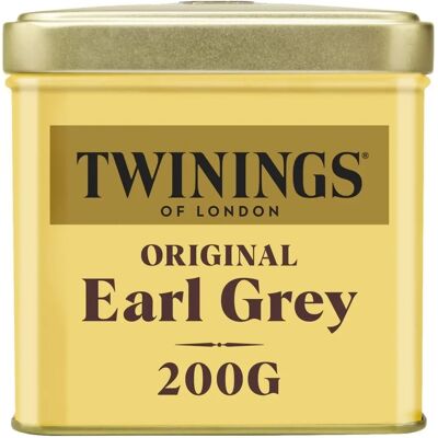 Twinings Earl Grey Thé - 200g Thé Noir à la Bergamote - Publicité Twinings Earl Grey Thé - 200g Thé Noir à la Bergamote - Publicité