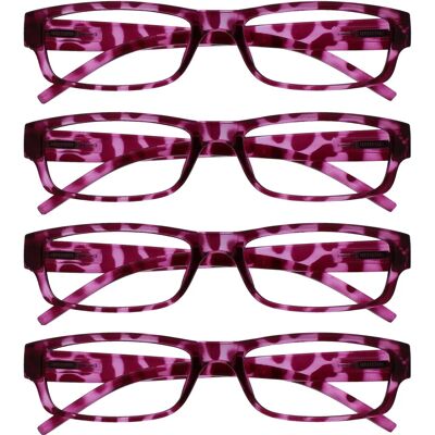 The Reading Glasses Company Pink Tortoise Lightweight Designer Reading Glasses - Reading The Reading Glasses Company Pink Tortoise Lightweight Designer Reading Glasses - Reading