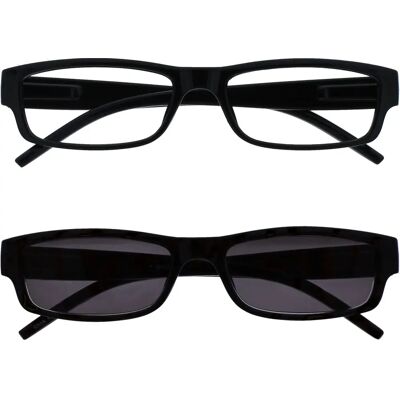 The Reading Glasses Company - RS32-1 - Noir - +2.50 - Reading glasses The Reading Glasses Company - RS32-1 - Noir - +2.50 - Reading glasses