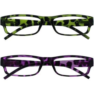 The Reading Glasses Company - RR32-65 - Green tortoise - Reading glasses The Reading Glasses Company - RR32-65 - Green tortoise - Reading glasses