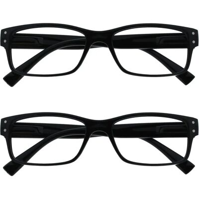 The Reading Glasses Company Lunettes de lecture noires de designer - Reading Glasses The Reading Glasses Company Lunettes de lecture noires de designer - Reading Glasses