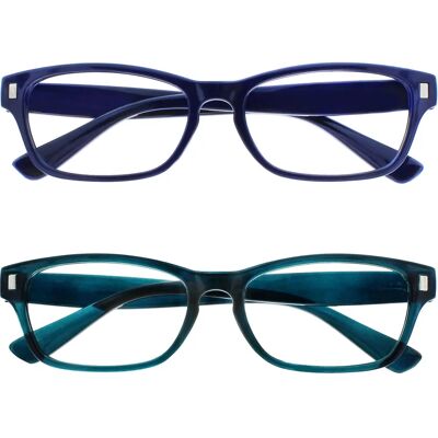 The Reading Glasses Company RR77-3Q Pack de 2 - Lunettes de lecture unisex The Reading Glasses Company RR77-3Q Pack de 2 - Lunettes de lecture unisex