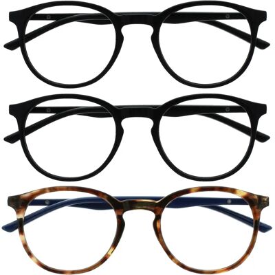 Lunettes de Lecture Opulize Grande Filtre de Lumière Bleue - Anti-Reflet Lunettes de Lecture Opulize Grande Filtre de Lumière Bleue - Anti-Reflet