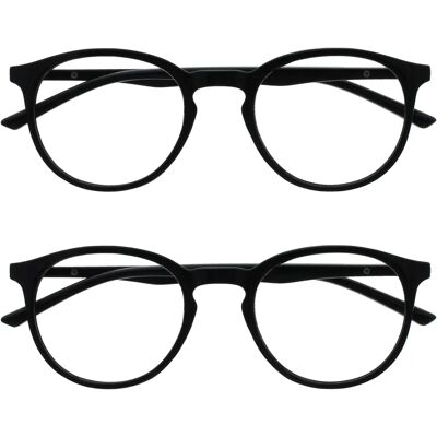 Lunettes de lecture Opulize - RR60-1-200 - Élégantes, légères, rondes Lunettes de lecture Opulize - RR60-1-200 - Élégantes, légères, rondes