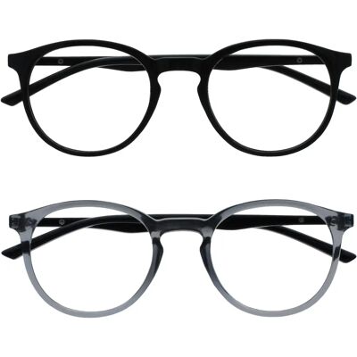 Lunettes de lecture unisex Opulize RR60-1C-000 - Lorgnette Lunettes de lecture unisex Opulize RR60-1C-000 - Lorgnette