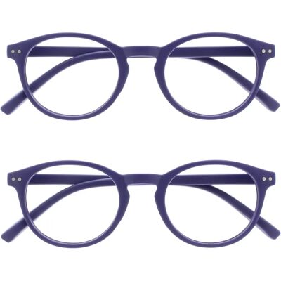 Opulize RR24-5-100 Lunettes de lecture légères unisexes - Reading Glasses Opulize RR24-5-100 Lunettes de lecture légères unisexes - Reading Glasses