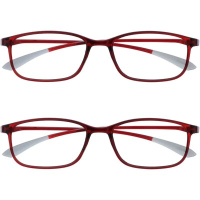 Lunettes de lecture Opulize RR61-Z-200 - Unisex légères Lunettes de lecture Opulize RR61-Z-200 - Unisex légères