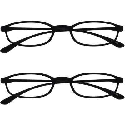 Opulize RR67-1-100 - Lunettes de lecture légères unisex - Publicité Opulize RR67-1-100 - Lunettes de lecture légères unisex - Publicité