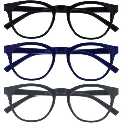 Opulize BBB5-137-100 Blue Anti-Glasses - Glasses Opulize BBB5-137-100 Blue Anti-Glasses - Glasses