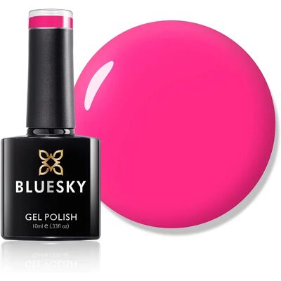 Bluesky - Shocking Pink Neon12 - 10 ml - Gel Nail Polish - Publicité Bluesky - Shocking Pink Neon12 - 10 ml - Gel Nail Polish - Publicité