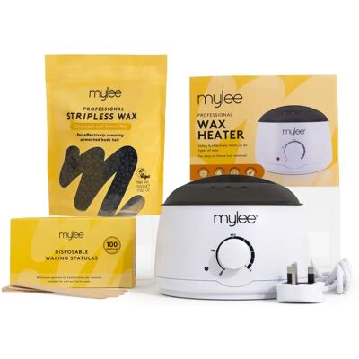 mylee Kit de Cire Professionnel sans Bandes au Charbon et au Thé Vert - Publicité mylee Kit de Cire Professionnel sans Bandes au Charbon et au Thé Vert - Publicité