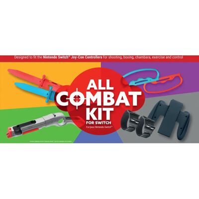 Nintendo All Combat Kit Bundle - Gaming Zubehör für Switch Nintendo All Combat Kit Bundle - Gaming Zubehör für Switch