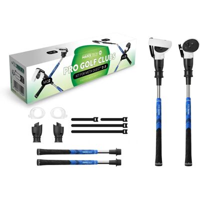 Maxx Tech Meta Quest 2&3/3S VR Golf Clubs - VR Headset Maxx Tech Meta Quest 2&3/3S VR Golf Clubs - VR Headset