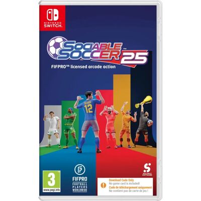 Sociable Soccer 25 - Switch - Publicité Sociable Soccer 25 - Switch - Publicité