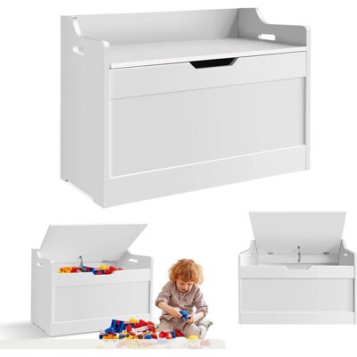 Marco Paul Large White Toy Box - Storage Chest for Kids Marco Paul Large White Toy Box - Storage Chest for Kids