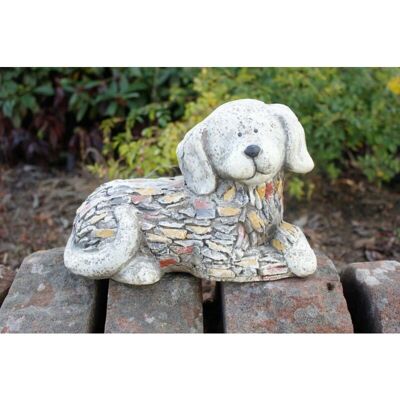 Garden Mile - Resin Dog Ornament - Resin - Indoor Outdoor - Decor Garden Mile - Resin Dog Ornament - Resin - Indoor Outdoor - Decor