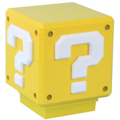 Paladone Super Mario Mini Frageblock Licht - Gelb - Nachttischlampe Paladone Super Mario Mini Frageblock Licht - Gelb - Nachttischlampe