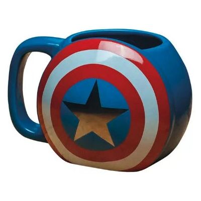 Hrnek Captain America Paladone - Barevný 3D Marvel Hrnek Captain America Paladone - Barevný 3D Marvel
