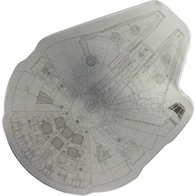Puzzle Star Wars Millennium Falcon - Oficjalne, 201 elementów Puzzle Star Wars Millennium Falcon - Oficjalne, 201 elementów