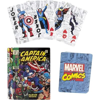 Paladone Jogo de Cartas Marvel - Designs de Quadrinhos - PP4835MC Paladone Jogo de Cartas Marvel - Designs de Quadrinhos - PP4835MC