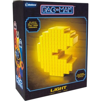 Paladone Lumière Pixelée Pac-Man - Lampe de Bureau Vintage - Publicité Paladone Lumière Pixelée Pac-Man - Lampe de Bureau Vintage - Publicité