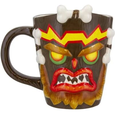Mug Crash Bandicoot Paladone Uka Uka - Multicolore 13cm - Publicité Mug Crash Bandicoot Paladone Uka Uka - Multicolore 13cm - Publicité