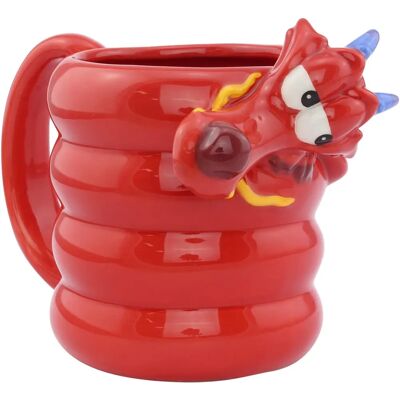 Mug Mushu de Disney - Tasse en céramique officielle - Publicité Mug Mushu de Disney - Tasse en céramique officielle - Publicité