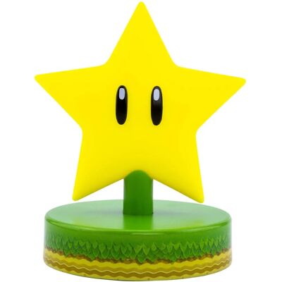 Paladone Super Mario Super Star Icon Light - Környezetbarát dekoráció Paladone Super Mario Super Star Icon Light - Környezetbarát dekoráció