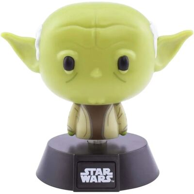 Paladone Yoda Icon Light - Lampada Notturna - Star Wars - 10cm Paladone Yoda Icon Light - Lampada Notturna - Star Wars - 10cm
