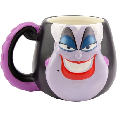 Mug 3D d'Ursula de La Petite Sirène - Céramique - 500ml - Objet de collection - Publicité Mug 3D d'Ursula de La Petite Sirène - Céramique - 500ml - Objet de collection - Publicité