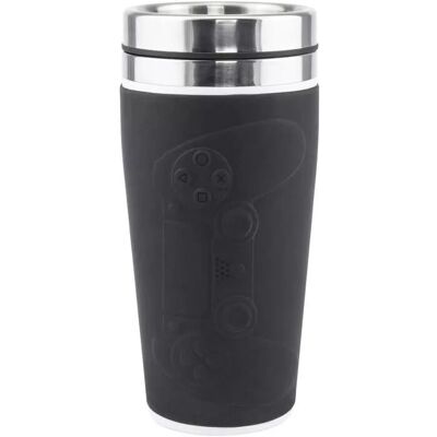 Paladone - Tazza da Viaggio - Acciaio Inox - 415 ml - Nero Paladone - Tazza da Viaggio - Acciaio Inox - 415 ml - Nero