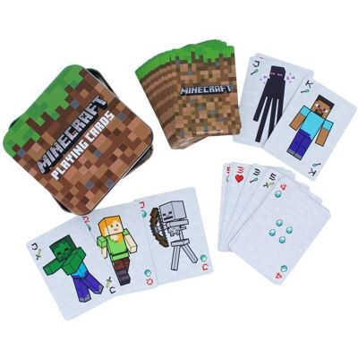 Minecraft Hrací karty od Paladone - 52 kusů - Sbírkový dárek Minecraft Hrací karty od Paladone - 52 kusů - Sbírkový dárek