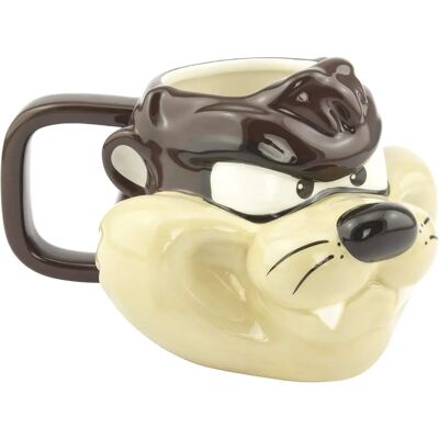 Mug Taz 3D Looney Tunes - 350ml - Licence officielle Warner Bros - Publicité Mug Taz 3D Looney Tunes - 350ml - Licence officielle Warner Bros - Publicité