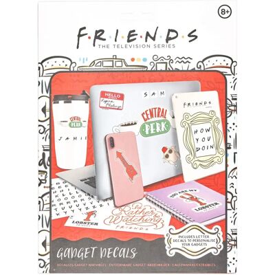 Autocollants Friends de Paladone - Imperméables, Réutilisables, 15x21cm Autocollants Friends de Paladone - Imperméables, Réutilisables, 15x21cm