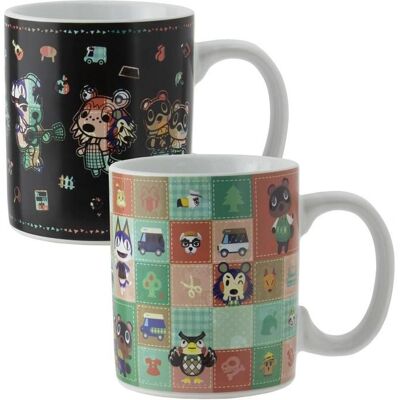 Barevná keramická šálek Animal Crossing od Paladone - Šálek Barevná keramická šálek Animal Crossing od Paladone - Šálek