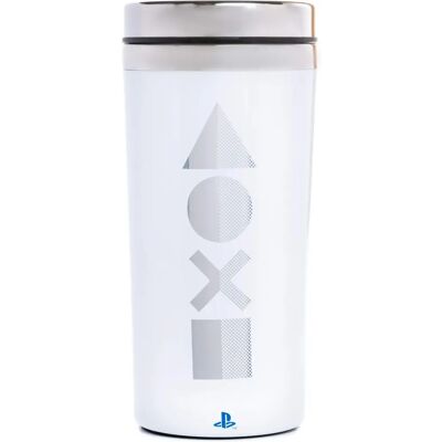 Taza de viaje Sony Paladone PlayStation 5 - Blanco - Taza de viaje Taza de viaje Sony Paladone PlayStation 5 - Blanco - Taza de viaje