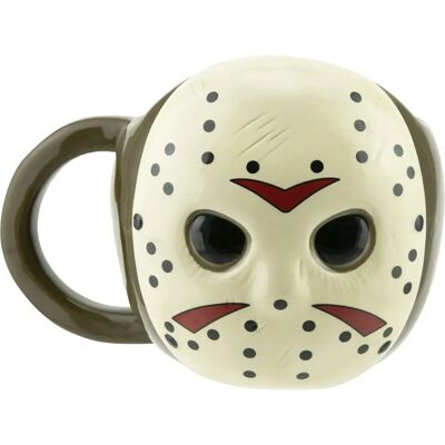 Paladone Produkte Freitag der 13. 3D Maske Tasse - Fassungsvermögen 420 ml Paladone Produkte Freitag der 13. 3D Maske Tasse - Fassungsvermögen 420 ml