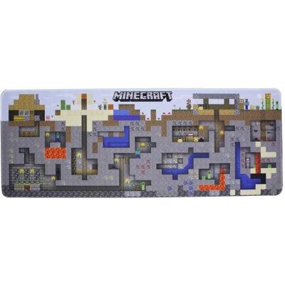 Tapis de souris Minecraft Paladone - 30x80cm - Multicolore - Publicité Tapis de souris Minecraft Paladone - 30x80cm - Multicolore - Publicité