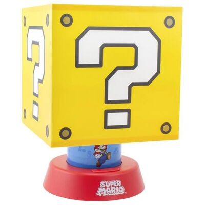Lámpara Icono de Super Mario de Paladone - Amarillo - Lámpara de Mesa Lámpara Icono de Super Mario de Paladone - Amarillo - Lámpara de Mesa