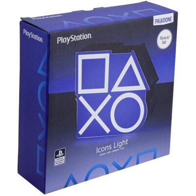 Paladone PlayStation Ikon Lámpa - 15cm Dekoráció - PP9440PS Paladone PlayStation Ikon Lámpa - 15cm Dekoráció - PP9440PS