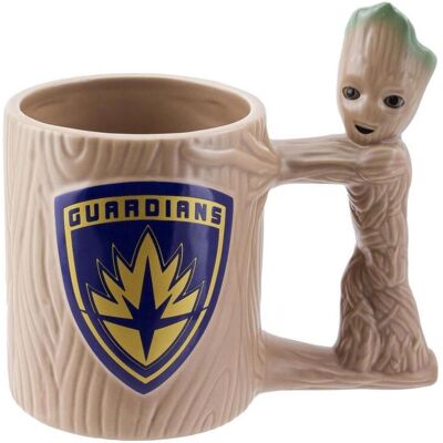 Paladone Marvel Guardians Of The Galaxy Groot Tasse - 300ml - Keramik - Offiziell Paladone Marvel Guardians Of The Galaxy Groot Tasse - 300ml - Keramik - Offiziell