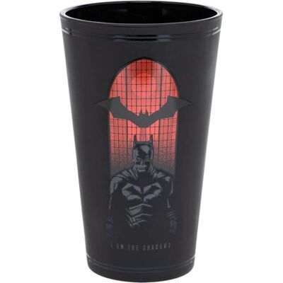 Paladone Le Verre Batman Noir Rouge 400ml - Verre - Publicité Paladone Le Verre Batman Noir Rouge 400ml - Verre - Publicité