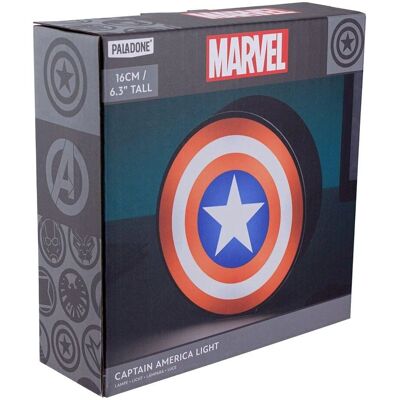 Paladone Captain America Box Light - Asztali lámpa Marvel rajongóknak Paladone Captain America Box Light - Asztali lámpa Marvel rajongóknak
